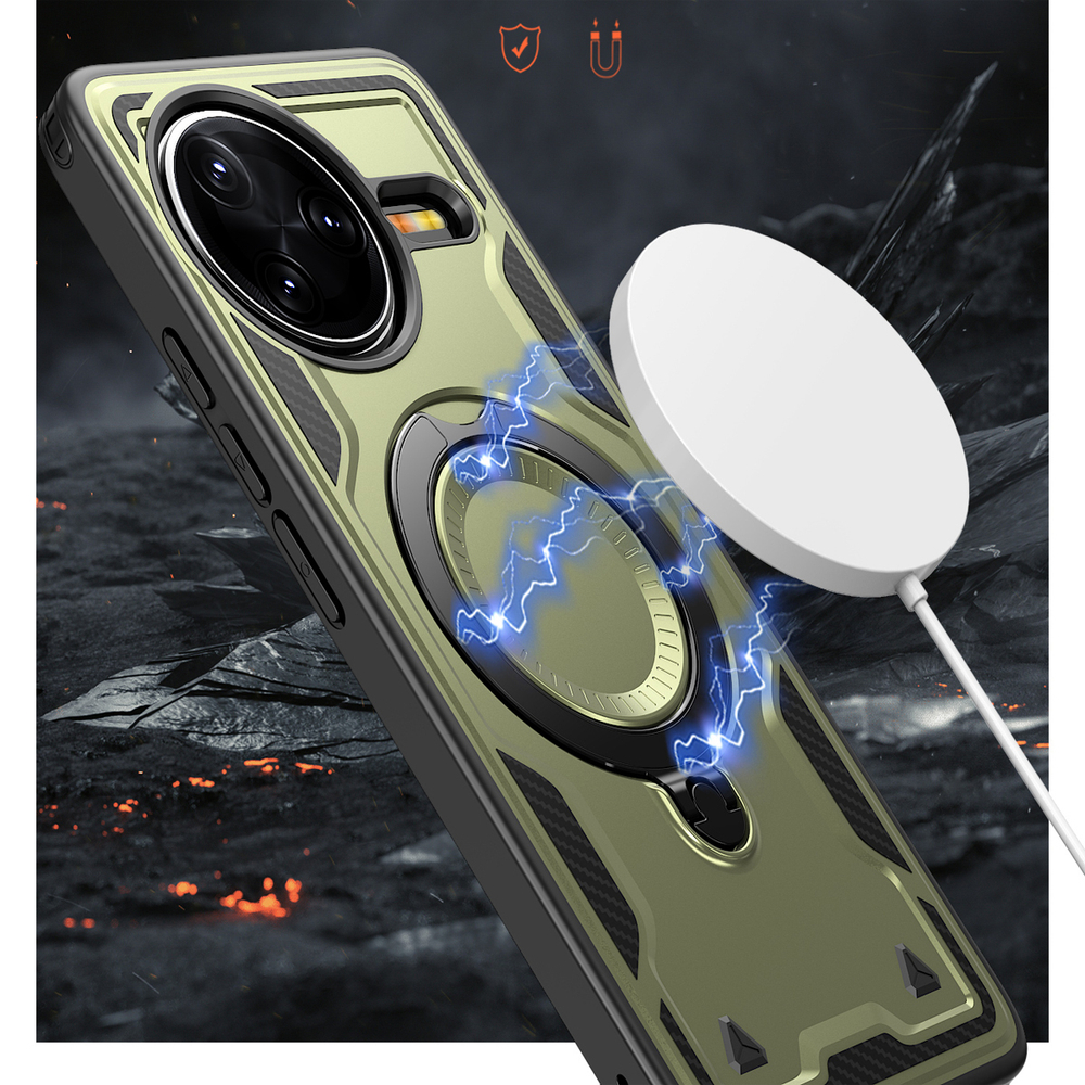 Чехол Magneto Case с кольцом для Poco F7 Pro