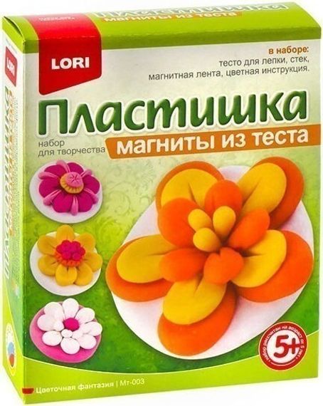 Maqnitli Oyun Xəmiri Lori  &quot;Цветочная фантазия&quot;