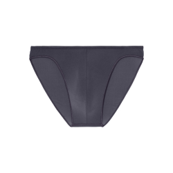 Мужские трусы слипы темно-серые HOM PLUMES Micro Briefs 404756_40Z098
