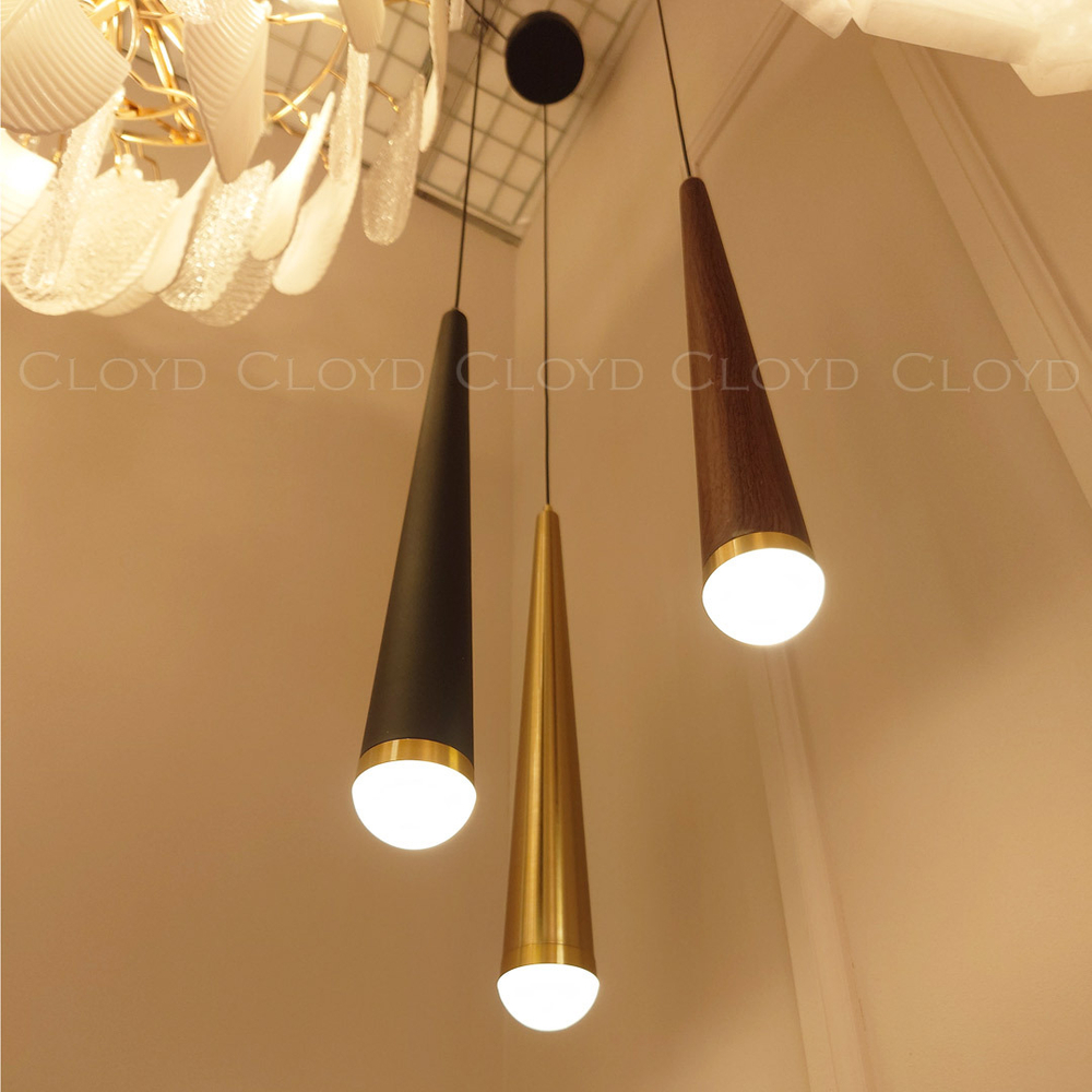 Подвесной светильник Cloyd MILVUS-A P1 / латунь (арт.11146)