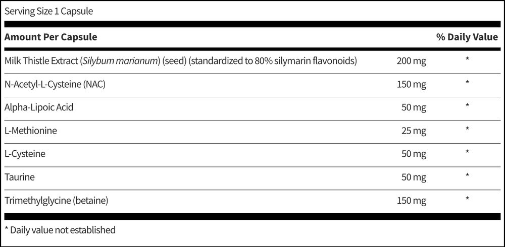 HepatoThera™ 60 капсул SFI Health