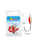 Мормышка фосфорная №06, крючок №12 (2 упакпо 10 шт) 0,08g