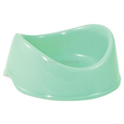 Миска пластиковая "Бисквит", бирюзовая, 0,15л, Gamma