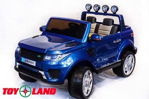 Детский электромобиль Toyland Range Rover XMX 4x4 синий