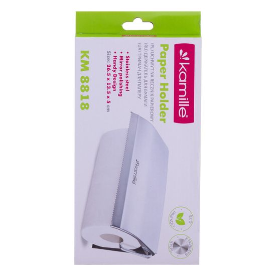 Держатель для рулонных полотенец настенный Kamille KM 8818