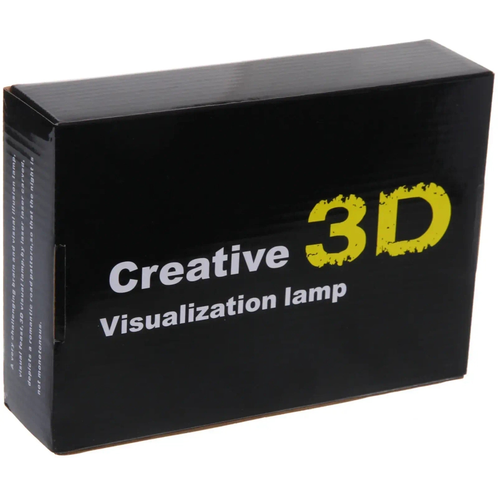 Светильник ночник «3D-LOVE» на пластиковой подставке, с включателем USB