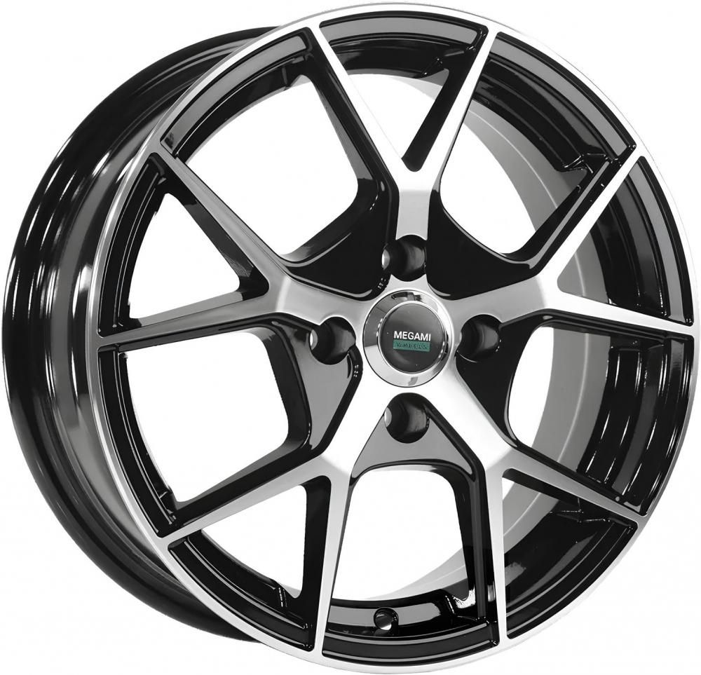 Megami MGM-18 5.5x14 4x98 ET 35 Dia 58.6 (BFP)
