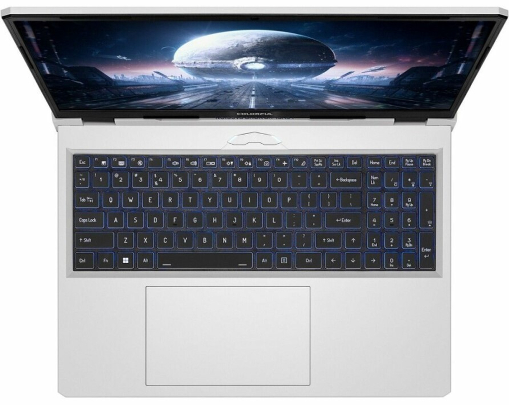 Ноутбук  Colorful EVOL P16 TA 24-HN76B16512H-W-RU-KA 16 ", Core i7, 16 Гб RAM, 512 Гб SSD, GeForce RTX 4060, Белый