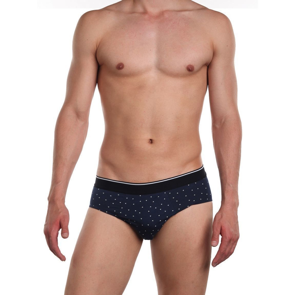 Мужские трусы брифы темно-синие Tuosite TS7826-3