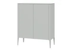 Шкаф Type 2 двери низкий (светло-серый)