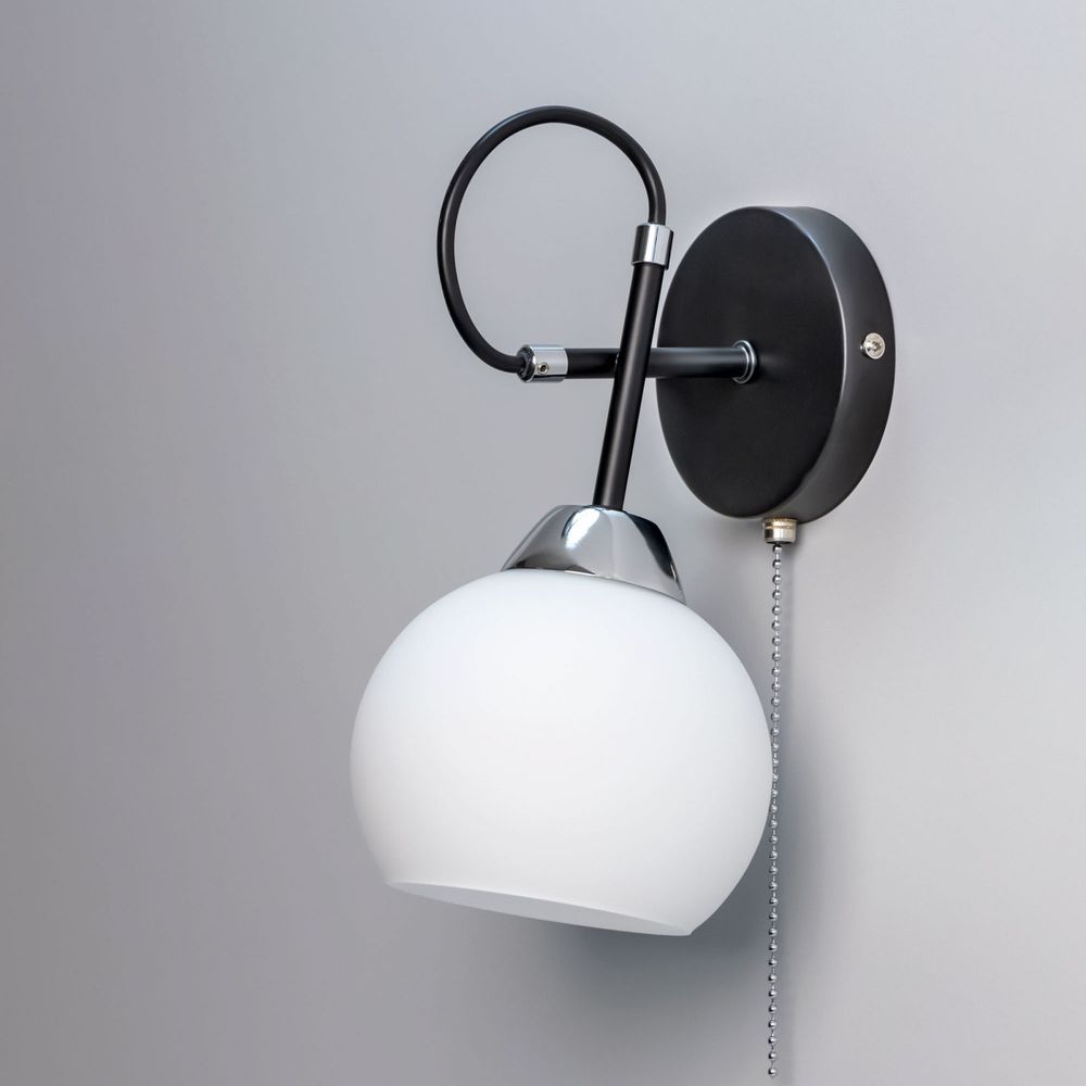 Citilux Стивен CL141411 Бра с выключателем Чёрное