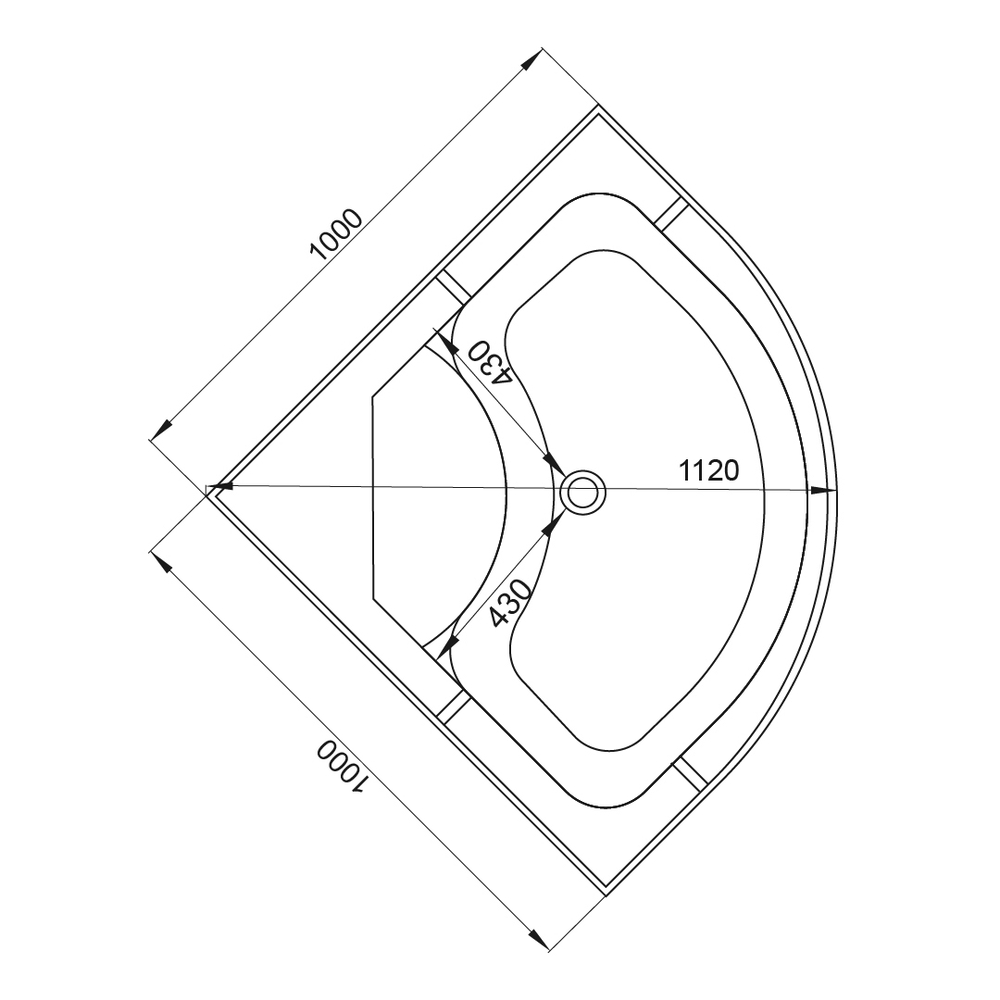 Душевая кабина AvaCan (АваКан) L910