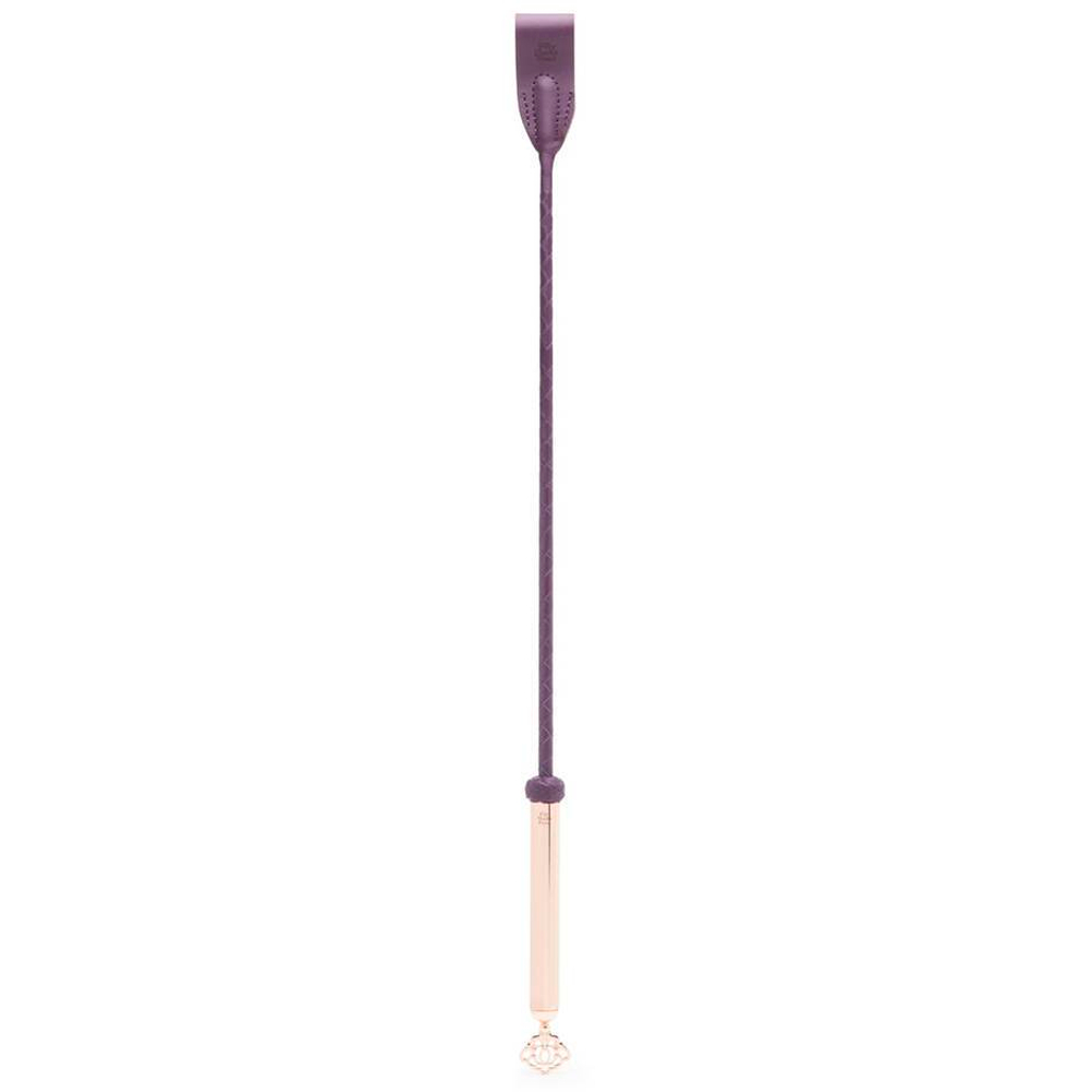 Фиолетовый стек Cherished Collection Riding Crop - 70 см. (Цвет: фиолетовый)