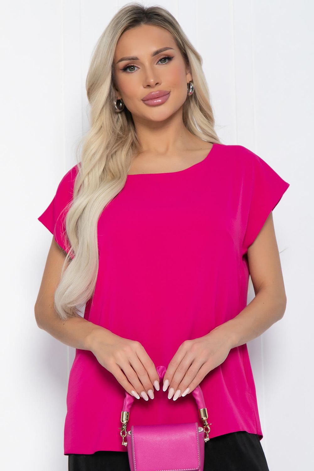 Блуза Юла (фуксия) Б12441-8 LT Collection