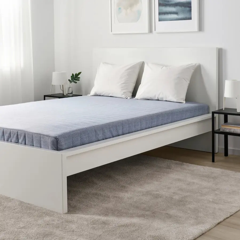Пружинный матрас - VADSÖ /VADSО IKEA/ ВАДСО  ИКЕА,  200х140 см, серый