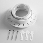012006 Рамка (светильник) PVC д/LED-модулей 941хх и LED-ламп D50мм ANELLO ROUND БЕЛЫЙ