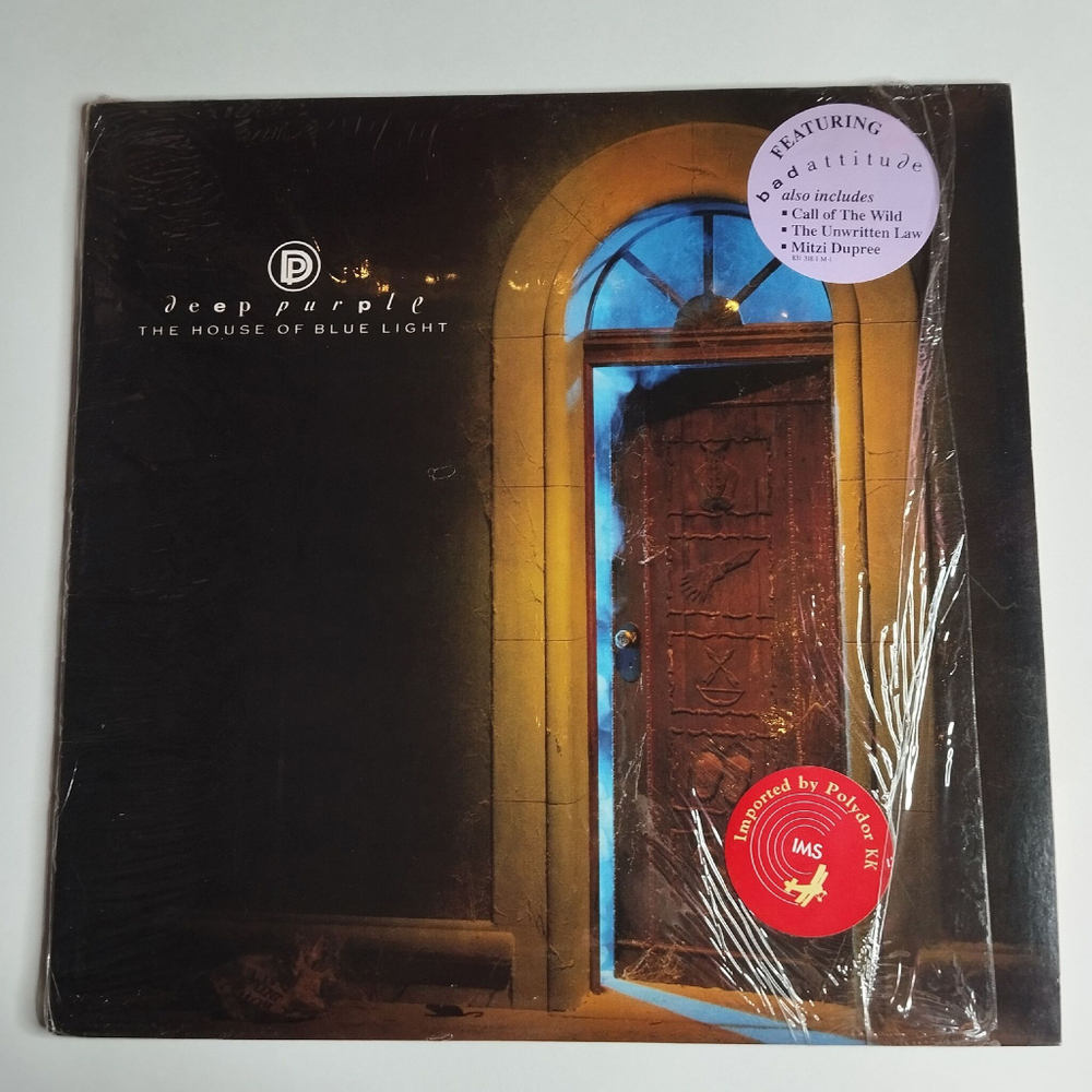 Винтажная виниловая пластинка LP Deep Purple The House Of Blue Light (USA 1987) (Shrink) Call Of The Wild