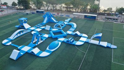 Аквапарк на воде “Пляжное путешествие 2”
