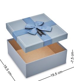 WF-190/1-A Коробка мал., серо-голубой