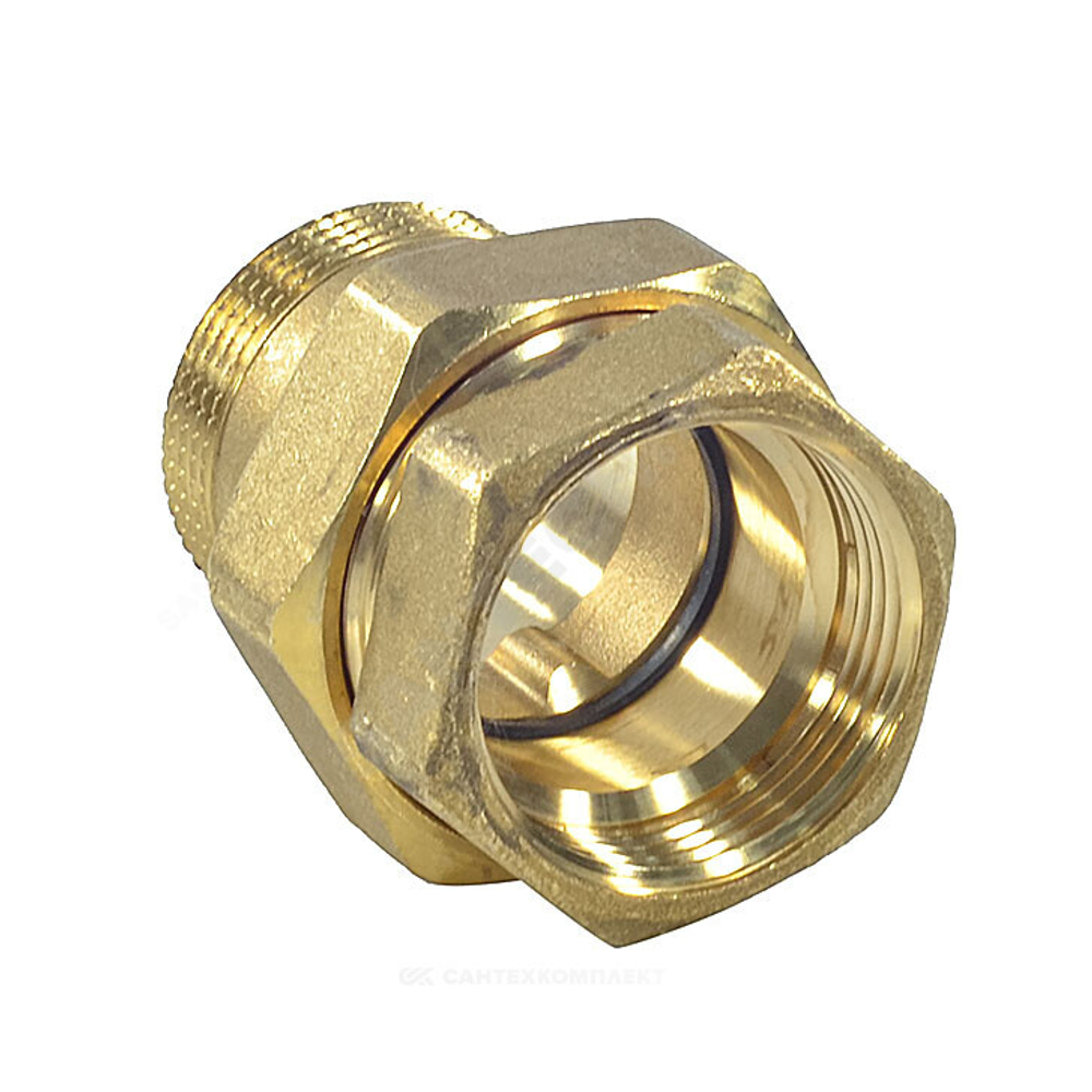 Соединитель латунь американка Ду 32 (1 1/4") прямой ВР/НР R18SP Giacomini R18SPY006