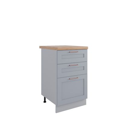 Кухня Модуль СЯБ 500 Квадро Серый эмалит