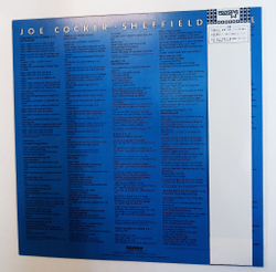 Винтажная виниловая пластинка LP Joe Cocker Sheffield Steel (Japan 1982)