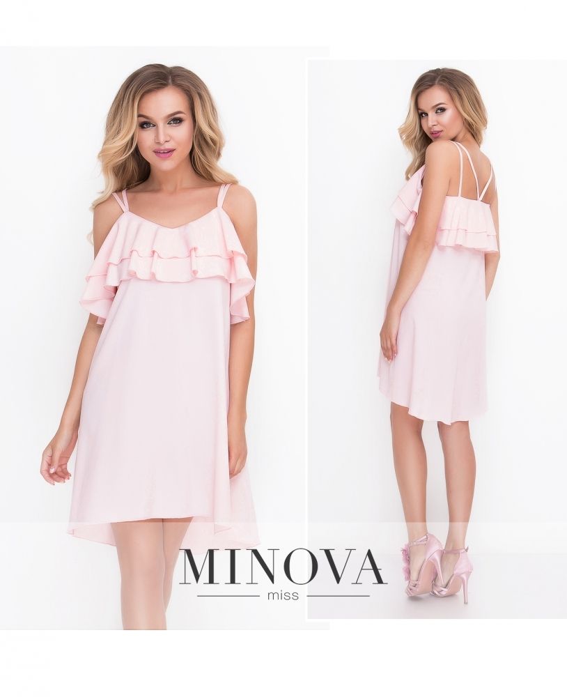 Платье 8582-пудра Minova