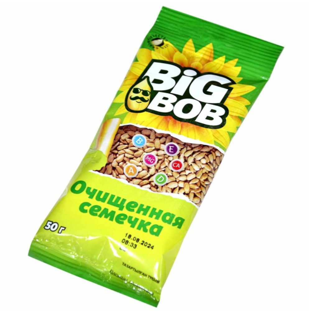 Очищеннные семечки Big Bob 50 гр
