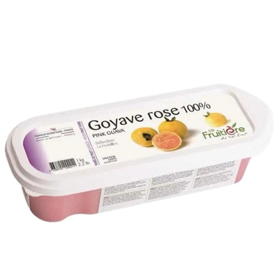 Пюре замороженное Гуава розовая «La Fruitiere» без сахара 1 кг