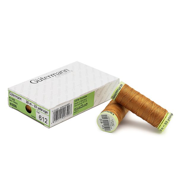 Нитки отделочные Gutermann Top Stitch 30 (30 метров), 5 кат. | 612 рыжая охра