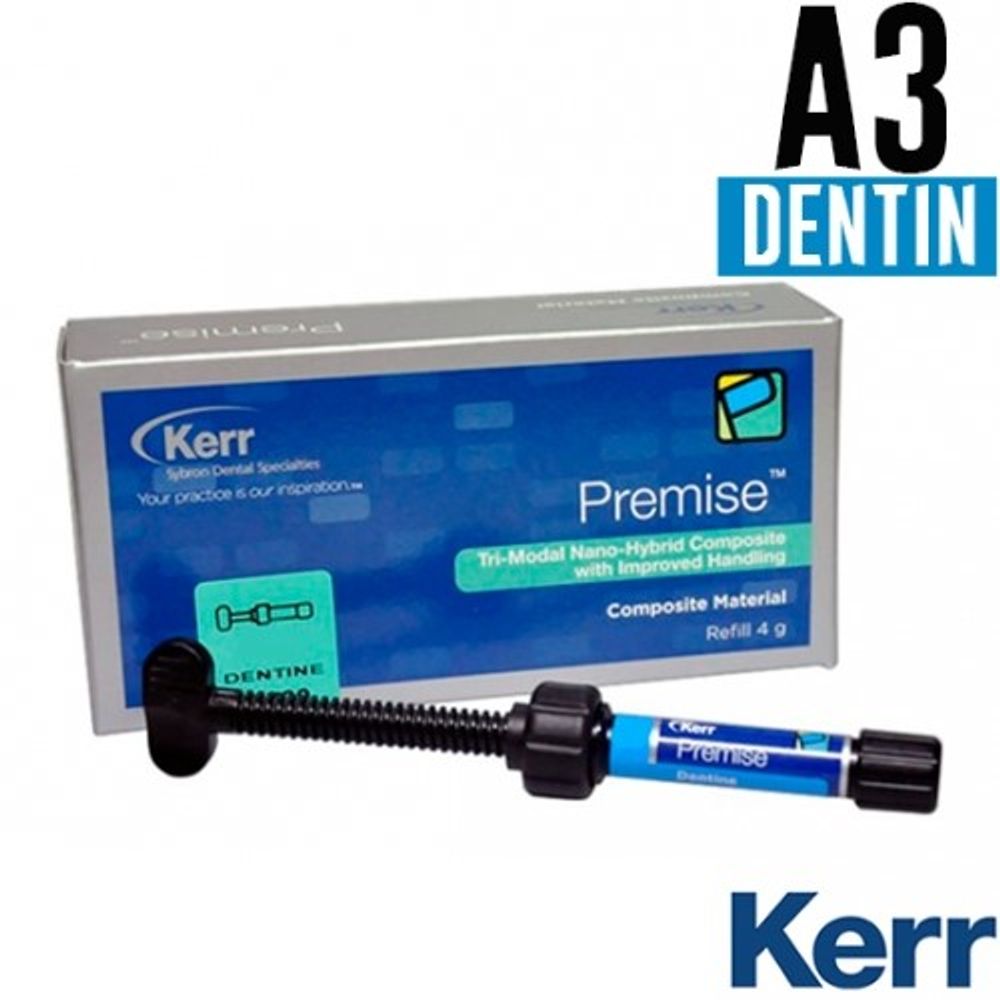 Premise Dentin A3, шприц (4гр.), наногибридный композитный материал