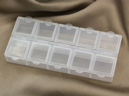 Коробочка для бисера и мелочей, 10ячеек