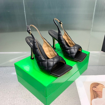 Bottega Veneta Padded Slingback Sandal