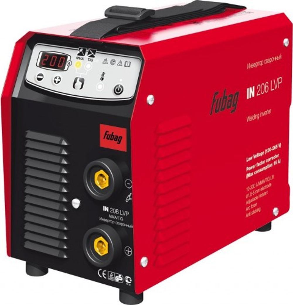Сварочный инвертор FUBAG IN 206 LVP 014091