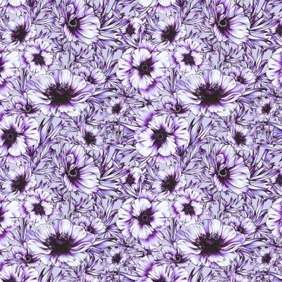 Фиолетовые анемоны by Montemifashion