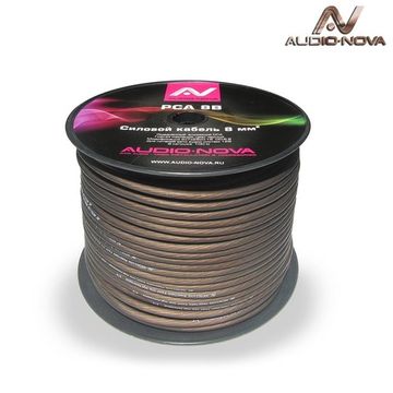 Кабель автосил. AUDIO NOVA PCA 8B Black