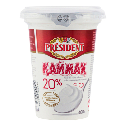 Сметана Food Master 20% 400 гр