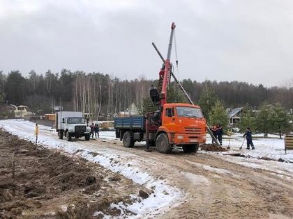В Северной части «Усадьбы Романово» ведутся электромонтажные работы