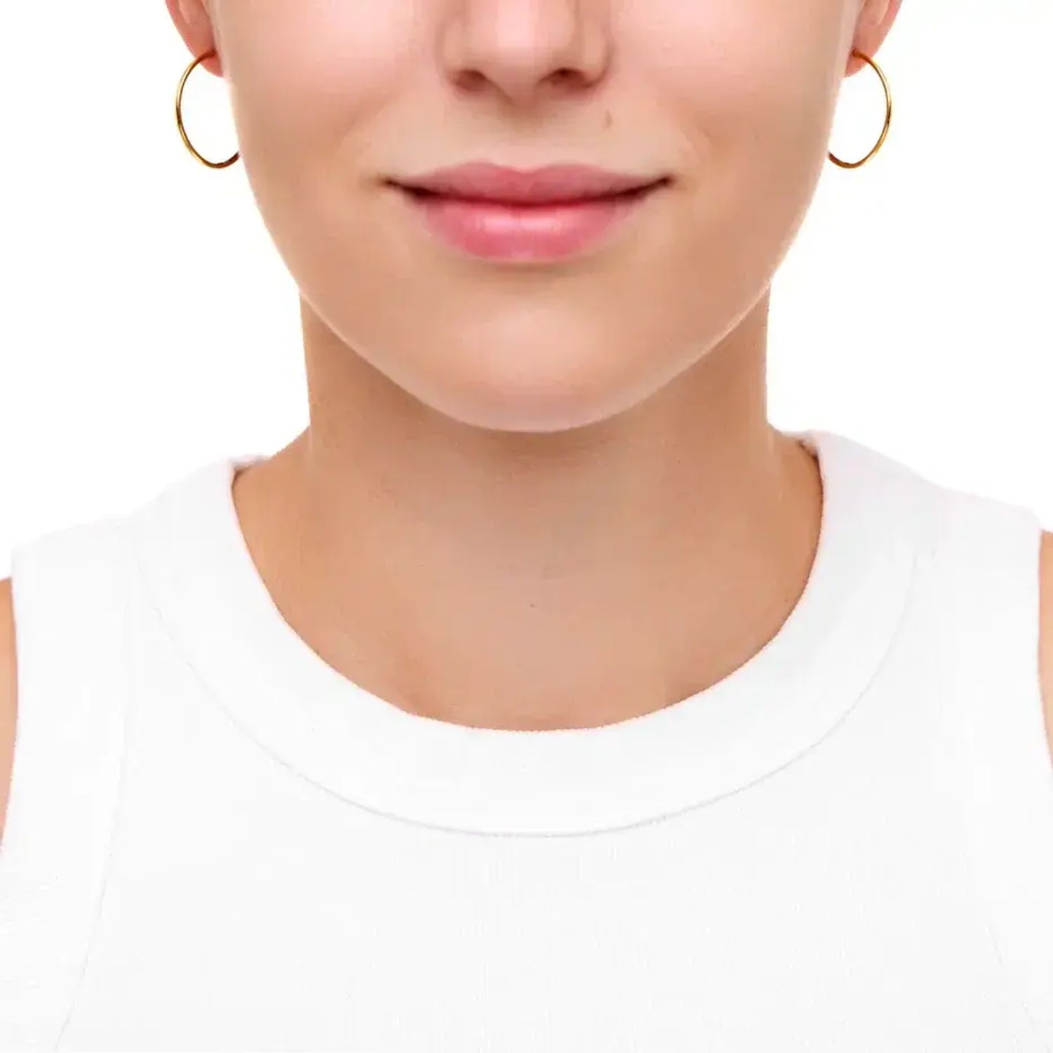 Серьги Gold Congo - 20 mm