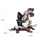 Пила торцовочная ЗУБР ЗПТ-210-1600 ПЛ 1600 Вт 210 мм