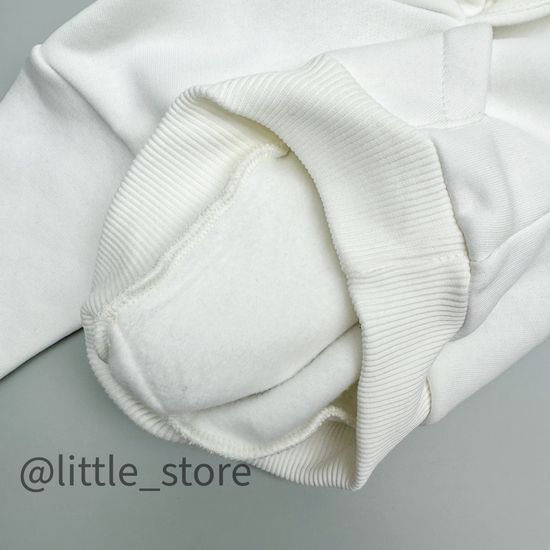 Комплект из футера с начесом "Bright" Молоко