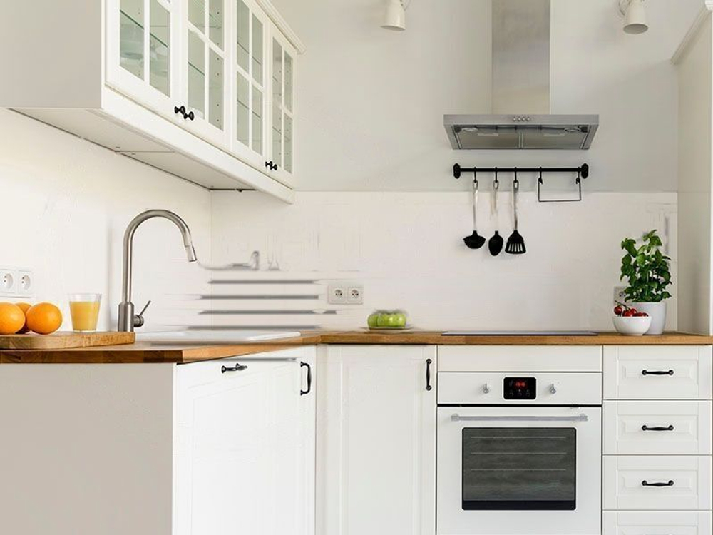 Кухонный фартук Белый 2000х600 мм