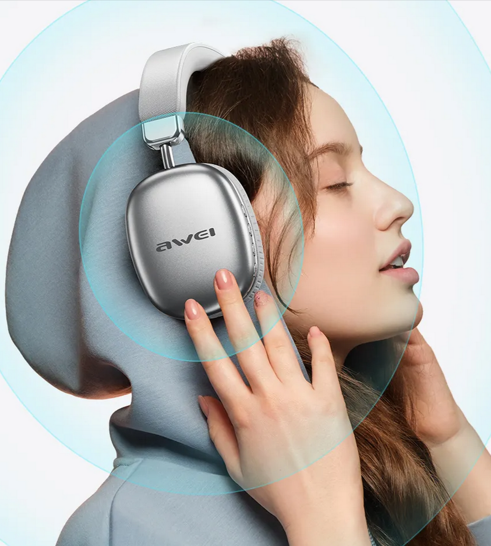 Наушники беспроводные Awei AT7 Stereo BT+TF/600Mah