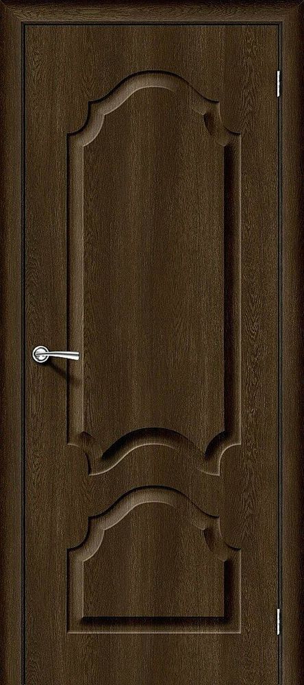 Дверь Скинни-32 / Цвет Dark Barnwood / Двери Браво