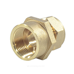 Муфта латунь 20Aх1/2" обжим/ВР STAHLMANN SSFL2001/2BEF