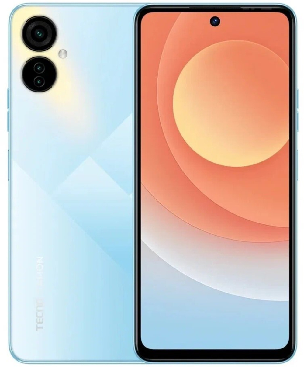 Смартфон TECNO CAMON 19 Neo (CH6i) 6/128GB Ice Mirror Blue