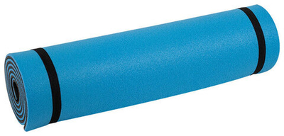 Коврик туристический 1800*600*10мм двухслойный (сине-серый)