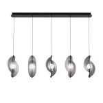 Подвесной светильник MD24030035-5B black/smoky