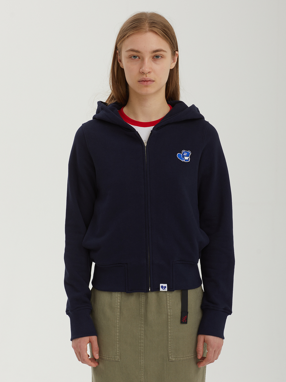Женская Толстовка Badbear Hug Patch Crop