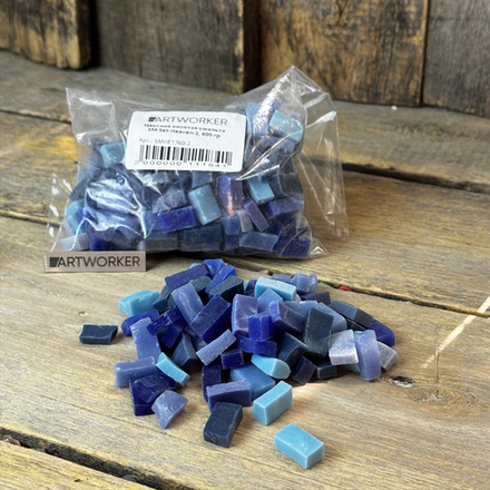 Цветная колотая смальта SM-Set-Heaven-2, 600 гр